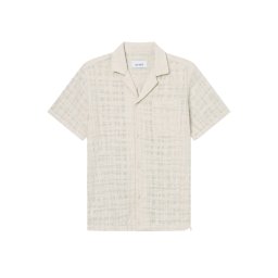 LES DEUX Cămaşă Lesley Slub Ss 2.0 1000076 215-ivory