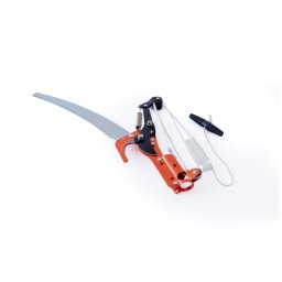 Foarfeca pentru taiat crengi la inaltime cu fierastrau
