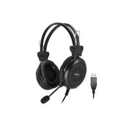 Casti HU-30 Stereo USB Black