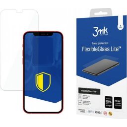 Folie Protectie 3MK FlexibleGlass Lite iPhone 12 Pro Max 6,7 „Sticlă hibridă Lite