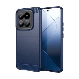 Husa Xiaomi 14 Silicon Carbon Albastru