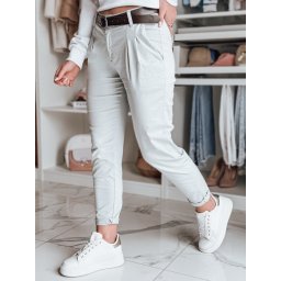 Pantaloni chino de damă MODELA cu curea