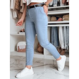 Pantaloni slim fit pentru femei LINESKA albaștri