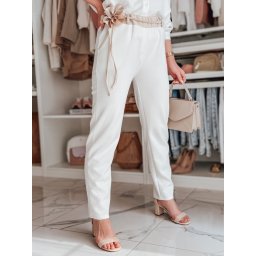 Pantaloni de damă LEGISSA ecru