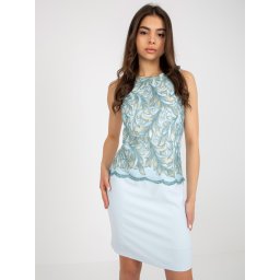 Dress-NU-SK-059-2.46-Light Blue