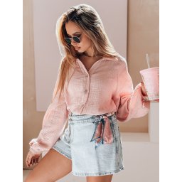 Bluză supradimensionată din muselină pentru femei MUSLINEA