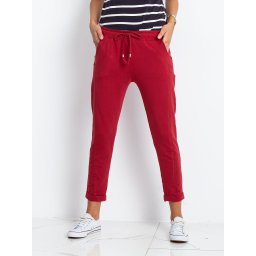 Sweatpants-RV-DR-3589.06X-burgundy