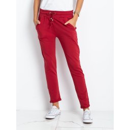 Sweatpants-RV-DR-3698.09X-burgundy
