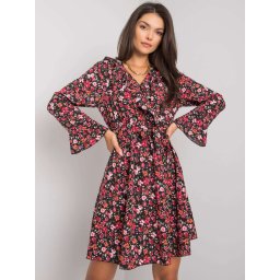 Dress-DHJ-SK-13891A.71P-black-red
