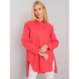 Cămașă din bumbac coral