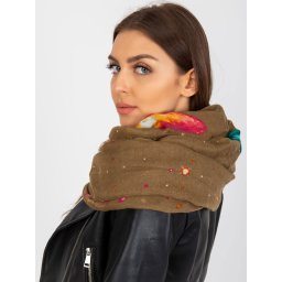 Scarf-AT-KM-TS06.32P-dark beige