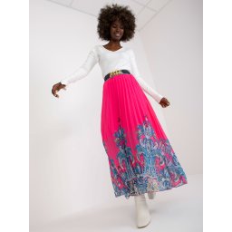 Skirt-DHJ-SD-10620B.43-dark pink