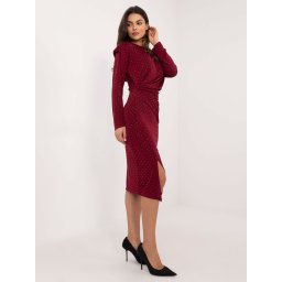 Dress-DHJ-SK-18206.67-burgundy