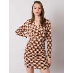 Dress-DHJ-SK-12695.26P-light brown