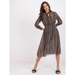 Dress-DHJ-SK-15177-1.04P-black-beige