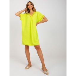 Dress-DHJ-SK-0123.60P-Lime
