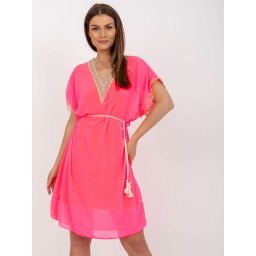 Dress-DHJ-SK-1508.12-fluo pink