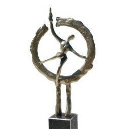 Statueta "Pas catre nou" 016697MSLQ Statuete bronz Artihove