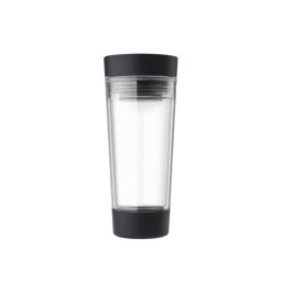 Termo pahar Brabantia Make&Take 1008493, 360 ml, Fara BPA, Gri inchis