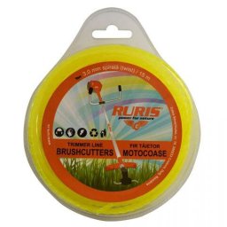 Fir trimmer, motocoasa, 3.0mm {spirala} 15m,
