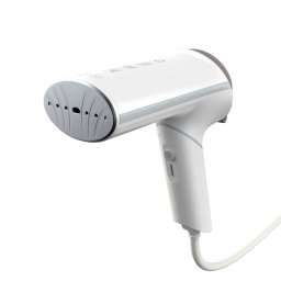 Fier de calcat vertical AGS0004 cu abur AC220-240V, 50/60Hz, 160 °C, alb/gri