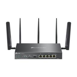 Router 4G+, Wi-Fi 6, AX3000, Nano SIM, 1 x SFP Gigabit, 5 x RJ45 Gigabit - TP-Link Omada ER706W-4G