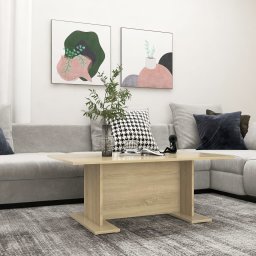 Masuta de cafea, stejar Sonoma, 103,5x60x40 cm, PAL GartenMobel Dekor
