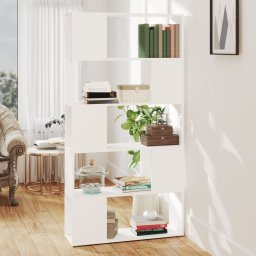 Biblioteca/Separator camera, alb, 80x24x155 cm, PAL GartenMobel Dekor