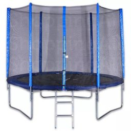 Spartan Trambulină cu plasă de siguranță și scară - 250 cm