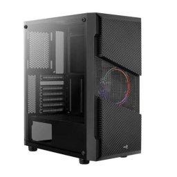 Carcasa Menace Saturn V1 Iluminare FRGB Negru