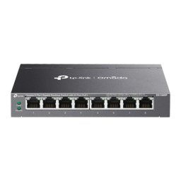 Switch DS108GP, 8x RJ-45, Negru