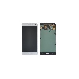 Display cu touchscreen Samsung Galaxy A7 2015, SM-A700F, Alb, OEM