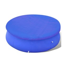 Prelata pentru piscina rotunda din PE 90 g/mp 385 cm
