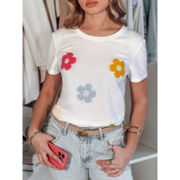 Tricou de damă cu flori DAISYLA