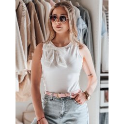 Top fără bretele pentru femei cu fundă PERBOW