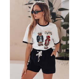 Pantaloni scurți de damă NOT TOMORROW negri