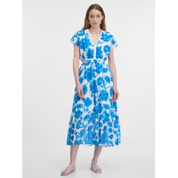 Blue women's patterned dress ORSAY - Women's