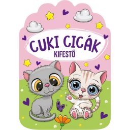 Caiet de colorat cu pisicuțe drăguțe - în limba maghiară