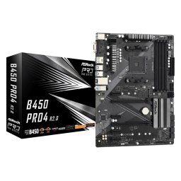 Placa de baza B450 Pro4 R2.0 AMD B450 Socket AM4 ATX
