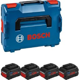 Set de pornire baterie, 4X PROCORE18V 5.5AH Negru