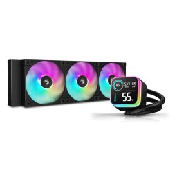 Cooler procesor LQ360 ARGB LED 3x120 mm Black