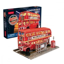 Puzzle 3D - Autobuz londonez