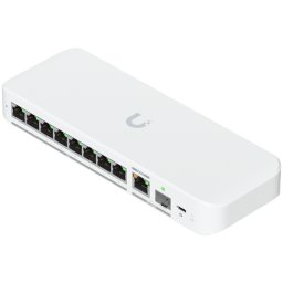 Switch 8-port 2.5 GbE ports, 10 GbE PoE+ input port for power / SFP+ port combo