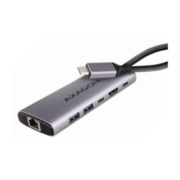 HMC-6G2L, 2x USB-A, 1x USB-C, 4K/60Hz HDMI, RJ-45, USB 3.2 Gen 2, PD 100W, 15cm USB-C