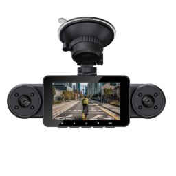 Cameră video auto DVR, EM-S21, 4 lentile – vizibilitate completă, 1920x1080 px, Display IPS 3 inch, Night Vision, WiFi