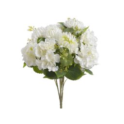 Buchet mixt hortensie+gerbera artificiala pentru aranjamente florale