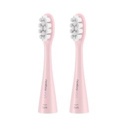 SET 2x cap de rezervă Soft pentru periuță de dinți ION Sonic și SmartSonic Niceboy roz
