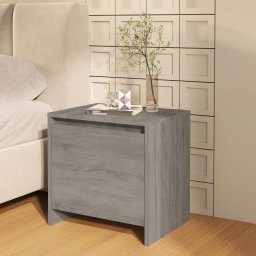 Noptiera, stejar sonoma gri, 45x34x44,5 cm, PAL GartenMobel Dekor