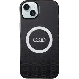 Husa Audi IML Big Logo MagSafe case for iPhone 15 Plus / 14 Plus - black