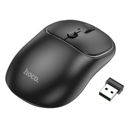 Mouse GM25 Royal – Mouse wireless 2.4 GHz, optic 1600 DPI, 3 butoane + scroll, negru